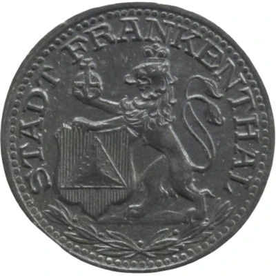 1 Pfennig - Frankenthal front