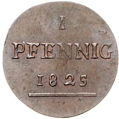 1 Pfennig - Frederick Günther back