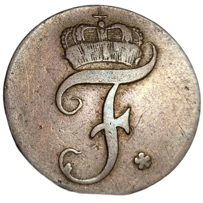 1 Pfennig - Frederick III front