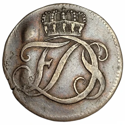 1 Pfennig - Frederick III front