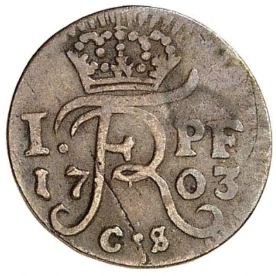 1 Pfennig - Frederick I front