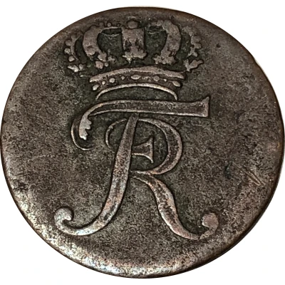 1 Pfennig - Frederick I front