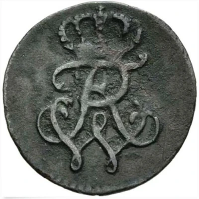 1 Pfennig - Frederick William III front