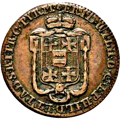 1 Pfennig - Frederick William of Westphalen front