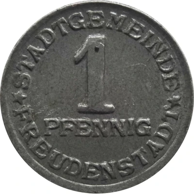 1 Pfennig - Freudenstadt front