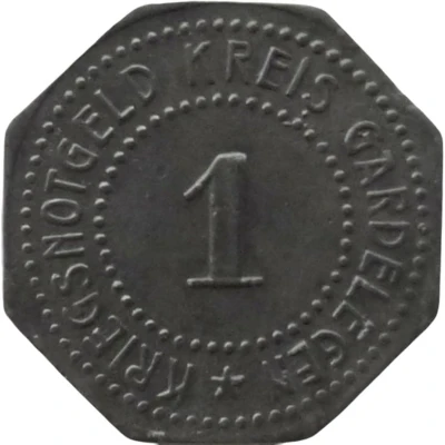 1 Pfennig - Gardelegen ND back