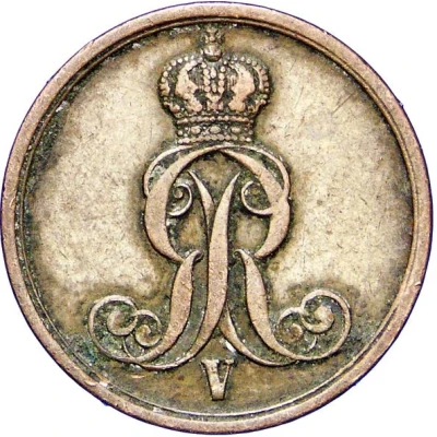 1 Pfennig - George V front