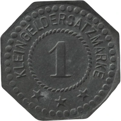 1 Pfennig - Glöthe (Saxonia AG) ND back