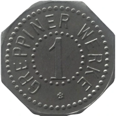 1 Pfennig - Greppin (Greppiner Werke) ND front