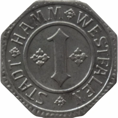 1 Pfennig - Hamm front