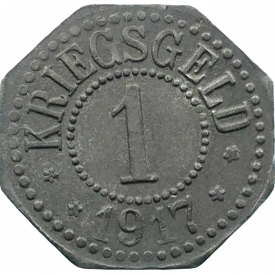 1 Pfennig - Hamm back