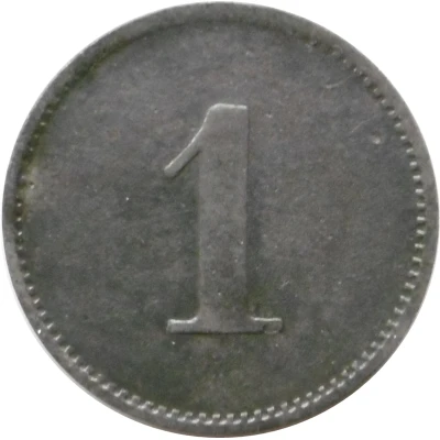 1 Pfennig - Heddernheime (Kupfer Werk) ND back