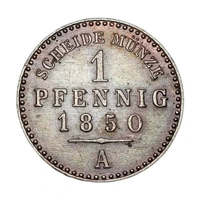 1 Pfennig - Henry LXII back