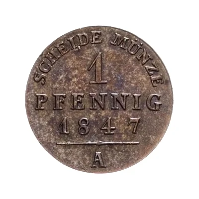 1 Pfennig - Henry LXII back