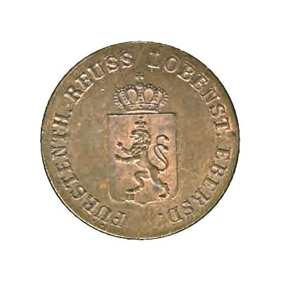 1 Pfennig - Henry LXXII front