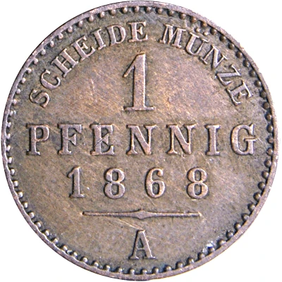 1 Pfennig - Henry XIV back