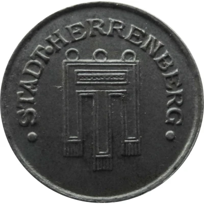 1 Pfennig - Herrenberg front