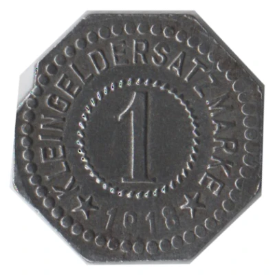 1 Pfennig - Hersfeld back