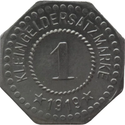 1 Pfennig - Hersfeld back