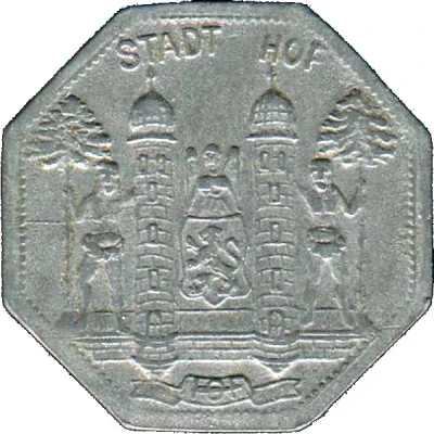 1 Pfennig - Hof front