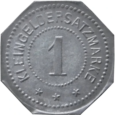 1 Pfennig - Ingolstadt (K. Hauptlaboratorium) ND back