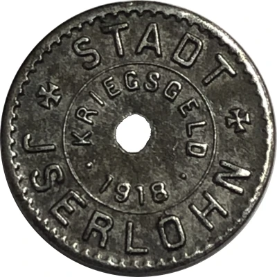 1 Pfennig - Iserlohn front