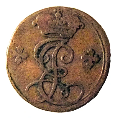 1 Pfennig - Jobst Edmund of Brabeck front