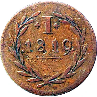 1 Pfennig "Judenpfennig" back