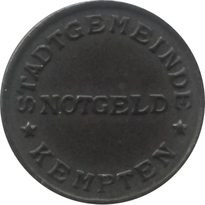 1 Pfennig - Kempten front