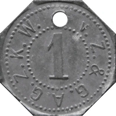 1 Pfennig - Klein-Wanzleben (Z.K.W.v.Z. and G. A.G.) ND front