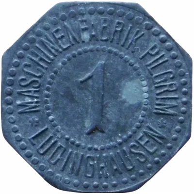 1 Pfennig - Lüdinghausen (Maschinenfabrik Pilgrim) ND front