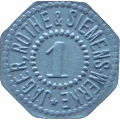 1 Pfennig - Leipzig (Jäger, Rothe and Siemens-Werke) ND front