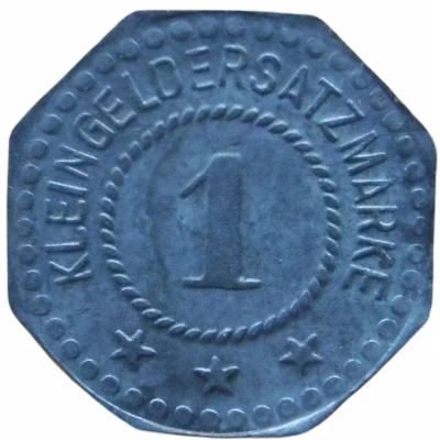 1 Pfennig - Leipzig-Plagwitz (Grohmann and Frosch) ND back