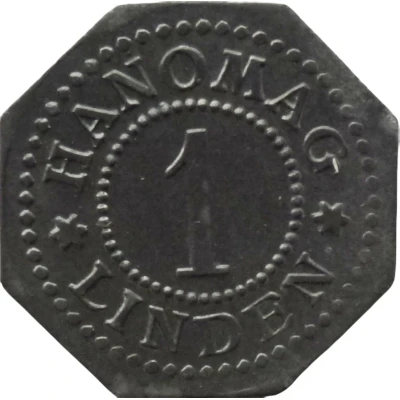 1 Pfennig - Linden (Hanomag) ND front