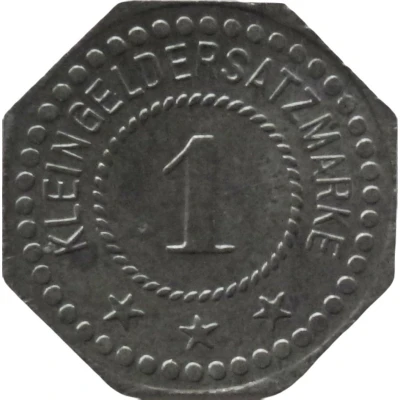 1 Pfennig - Linden (Hanomag) ND back