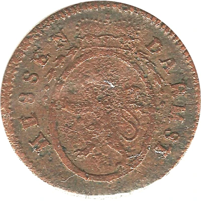 1 Pfennig - Louis IX front