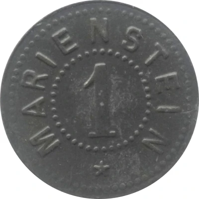 1 Pfennig - Marienstein ND front