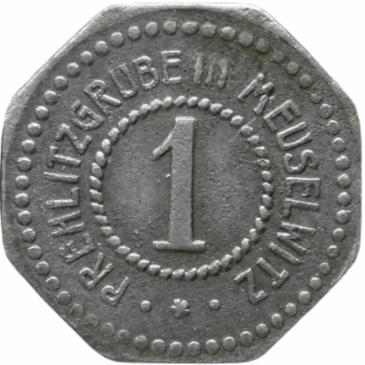 1 Pfennig - Meuselwitz (Prehlitzgrube) ND front