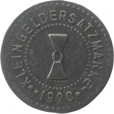 1 Pfennig - Mühlhausen in Thüringen back