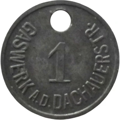 1 Pfennig - München (Gaswerk A.D.Dachauerstr) ND front