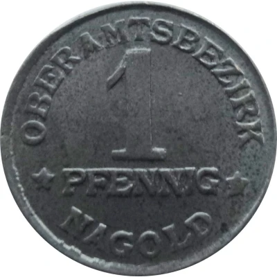 1 Pfennig - Nagold front