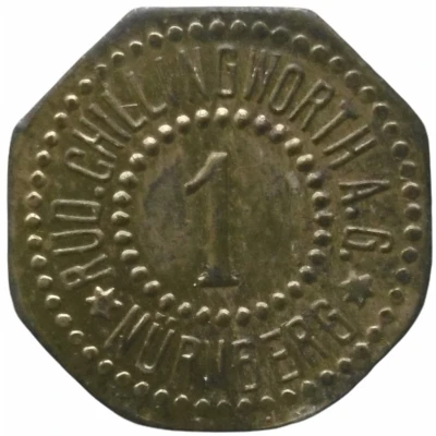 1 Pfennig - Nürnberg (Rud. Chillingworth A.G.) ND front