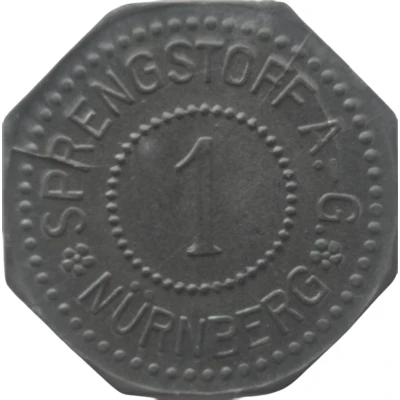 1 Pfennig - Nürnberg (Sprengstoff A.G.) ND front