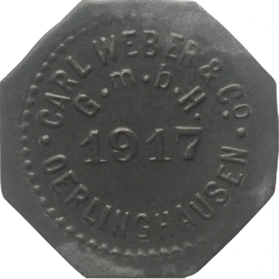 1 Pfennig - Oerlinghausen Carl Weber and C° G.m.b.H. front