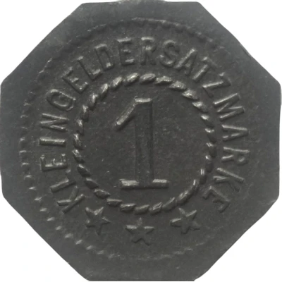 1 Pfennig - Oerlinghausen Carl Weber and C° G.m.b.H. back