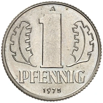 1 Pfennig Pattern back