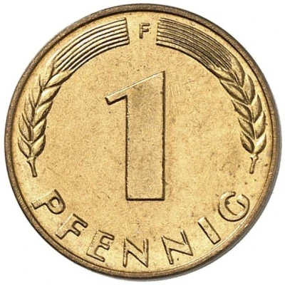 1 Pfennig Pattern back