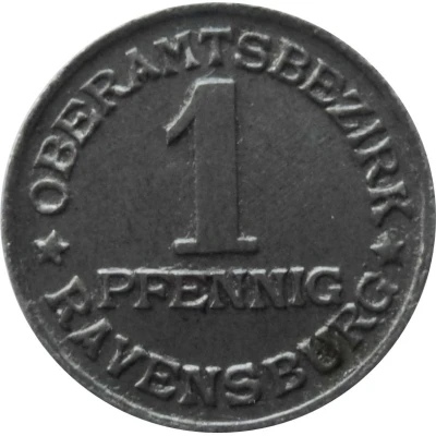 1 Pfennig - Ravensburg front