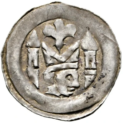 1 Pfennig - Rüdiger of Bergheim ND front