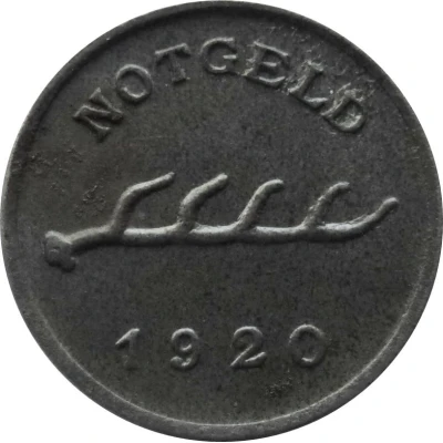 1 Pfennig - Reutlingen back